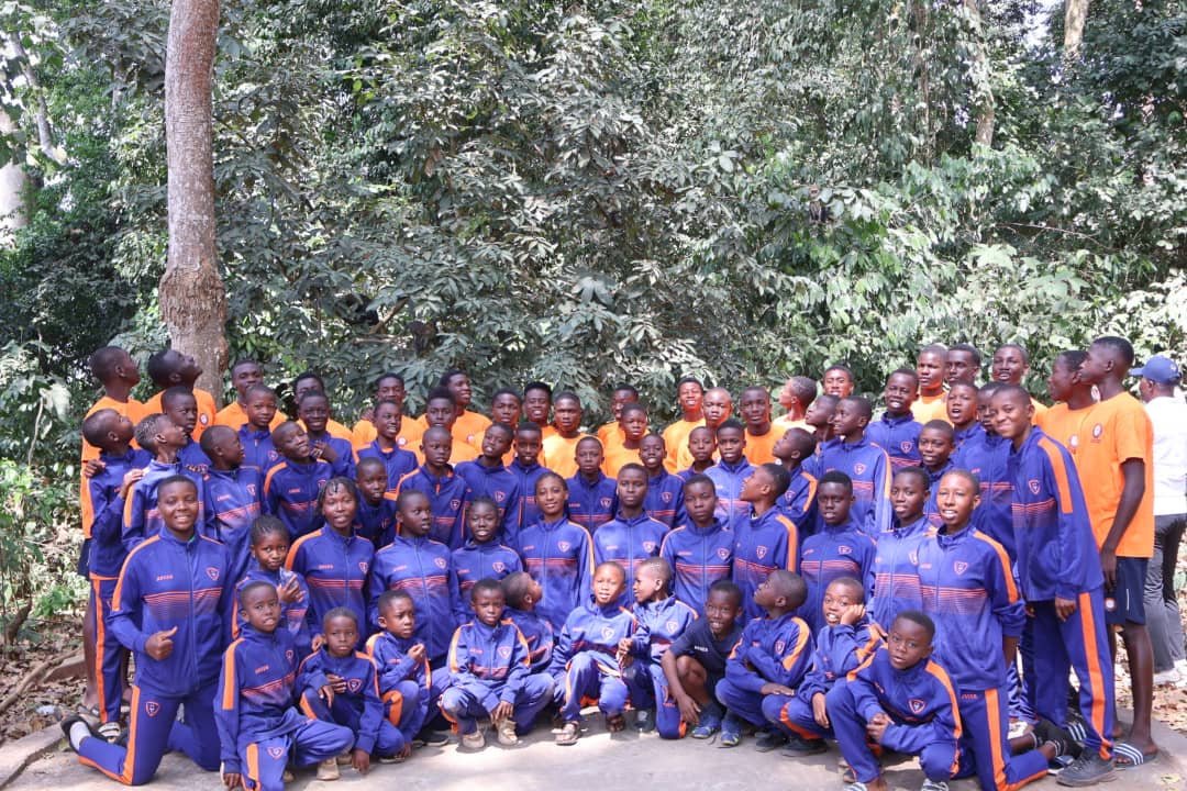 Sortie des jeunes de l'ASCOD à Gbétitapia